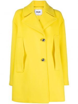 Kabát Msgm žlutý