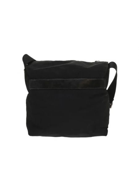 Nylonowa torba na ramię retro Prada Vintage czarna