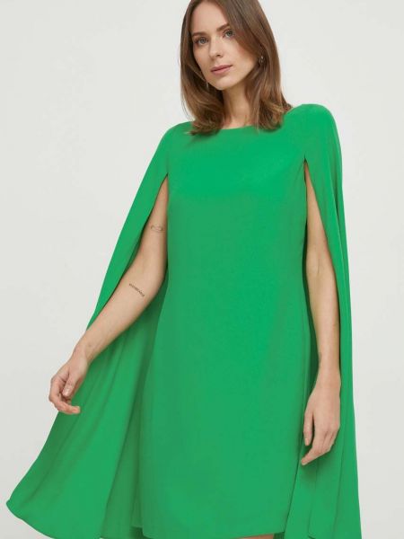 Мини рокля Lauren Ralph Lauren зелено