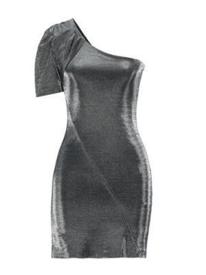 Платье мини короткое Federica Tosi, черное