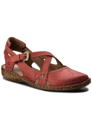 Sandały Josef Seibel czerwone