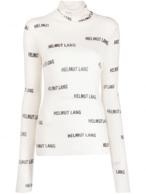 Top con stampa Helmut Lang