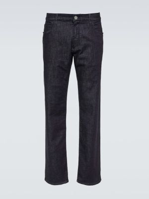 Jeans skinny a vita bassa Giorgio Armani blu