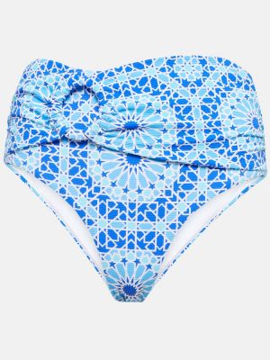 Bikini nyomtatás Alexandra Miro kék