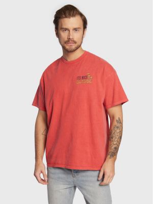 Koszulka Bdg Urban Outfitters czerwona