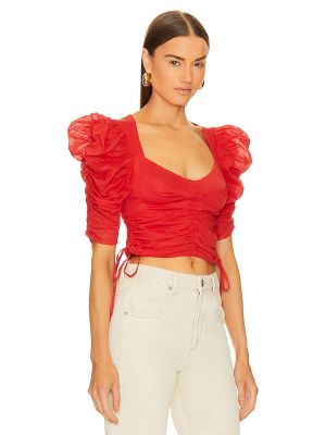Top Isabel Marant Etoile rosso