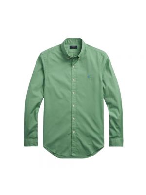 Koszula slim fit Polo Ralph Lauren zielona