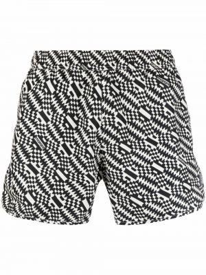 Trykt shorts Isabel Marant svart