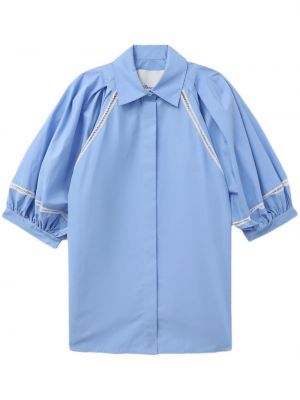 Bavlnená košeľa 3.1 Phillip Lim modrá
