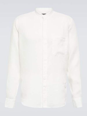 Camicia di lino Zegna bianco