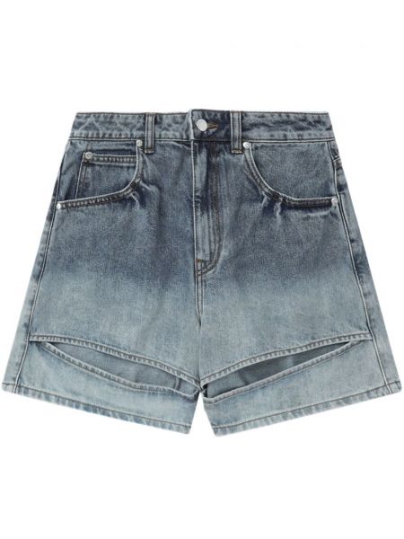 Shorts en jean en coton Izzue bleu