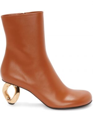 Leder stiefelette Jw Anderson braun