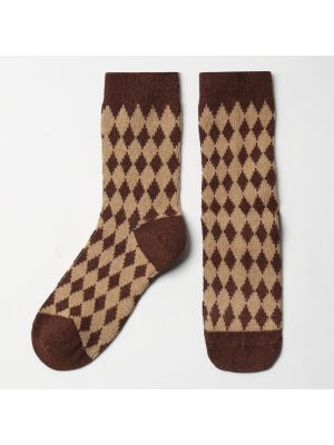 Носки Minaku коричневые