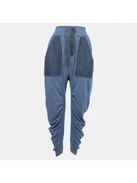 Pantalones de malla Stella Mccartney Pre-owned azul