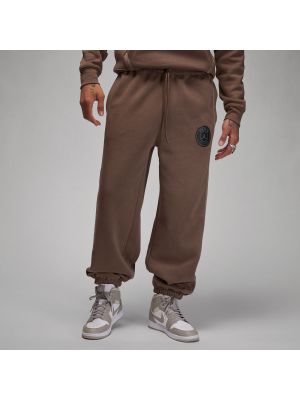 Pantalones de chándal de tejido fleece Nike marrón