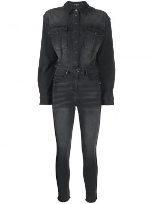 Denim jumpsuit Patrizia Pepe svart