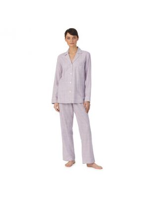 Pijama con estampado Lauren Ralph Lauren azul