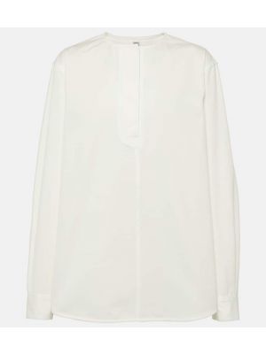 Pamučna bluza Toteme bijela