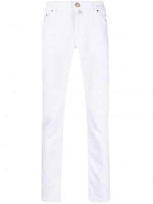 Jeans skinny Jacob Cohën blanc