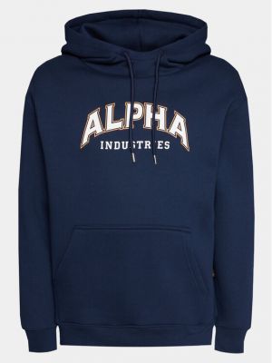 Μπλούζα Alpha Industries μπλε