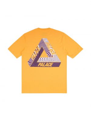 T-shirt mit print Palace gelb