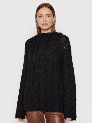 Пуловер Liviana Conti черно
