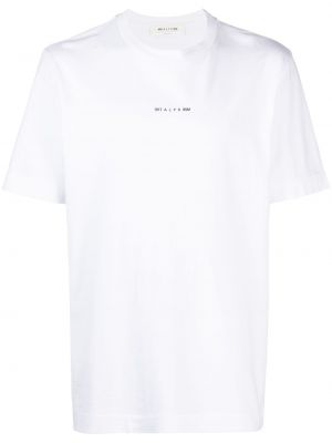 Camiseta de cuello redondo 1017 Alyx 9sm blanco
