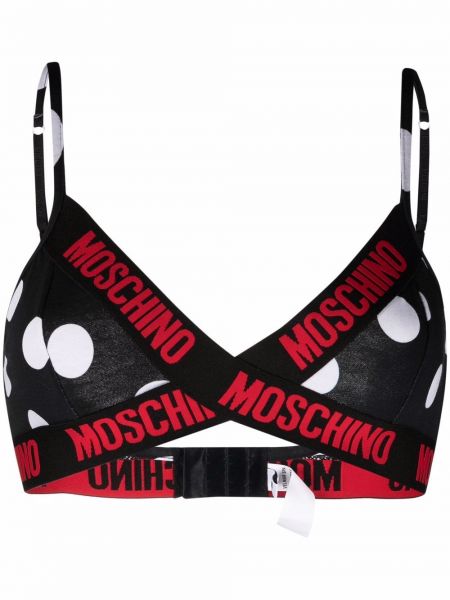 Triangel bh Moschino svart