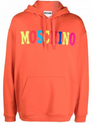 Hettegenser Moschino oransje