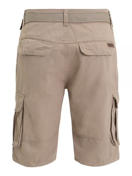 „cargo“ stiliaus kelnės Indicode Jeans smėlinė