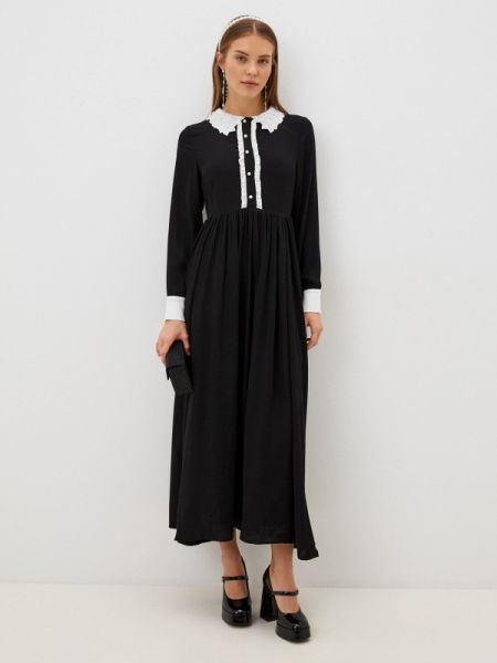 Платье-рубашка Sister Jane черное