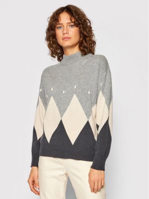 Пуловер Peserico сиво