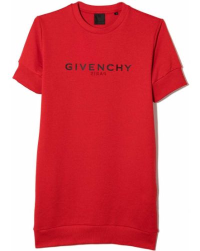 Kort klänning för tjejer Givenchy Kids röd