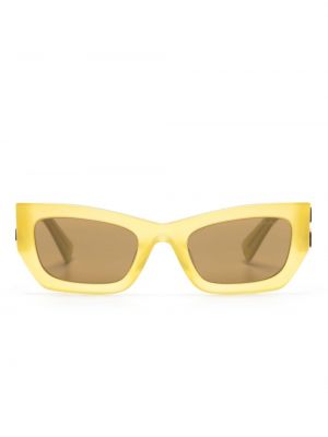 Okulary przeciwsłoneczne Miu Miu Eyewear żółte