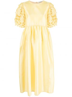 Φόρεμα Cecilie Bahnsen κίτρινο