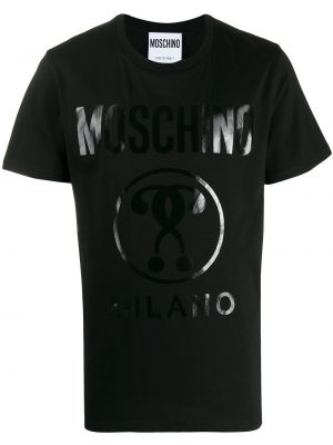 T-shirt Moschino svart