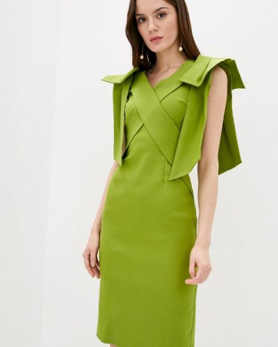 Сукня Ricamare, зелене