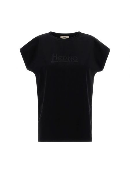 T-shirt Herno schwarz