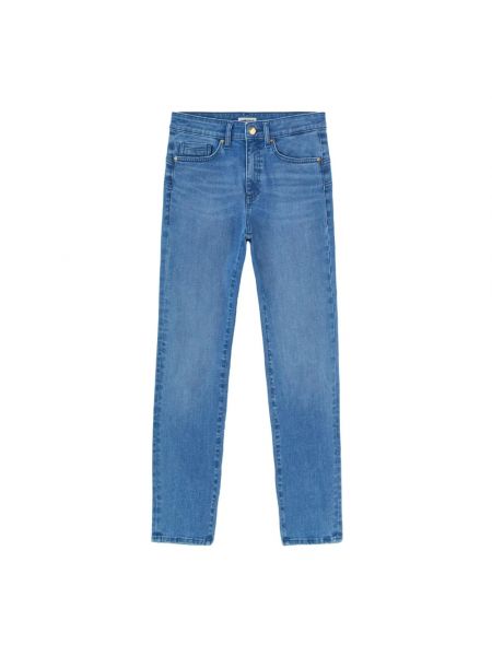 Jeans mit taschen Gas blau