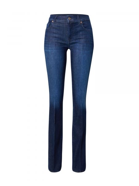 Relaxed fit flared jeans 7 For All Mankind blå