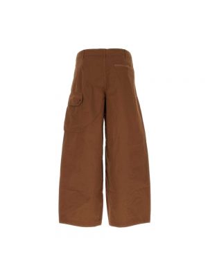 Pantalones cargo de nailon Ten C marrón