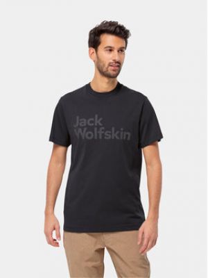 T-shirt Jack Wolfskin noir