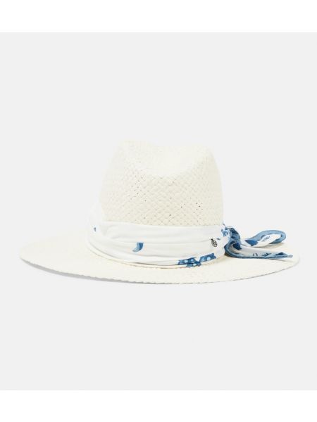 Белая шляпа Maison Michel