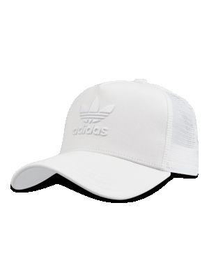 Cappello con visiera classico Adidas bianco