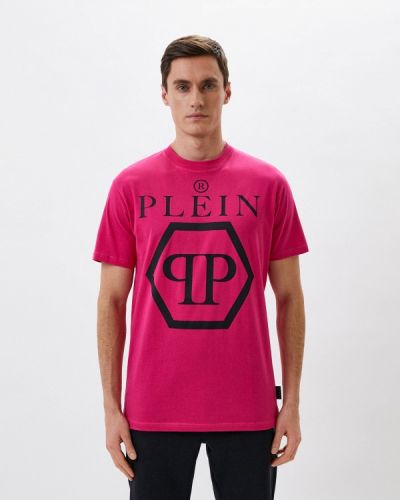 Футболка Philipp Plein, розовая
