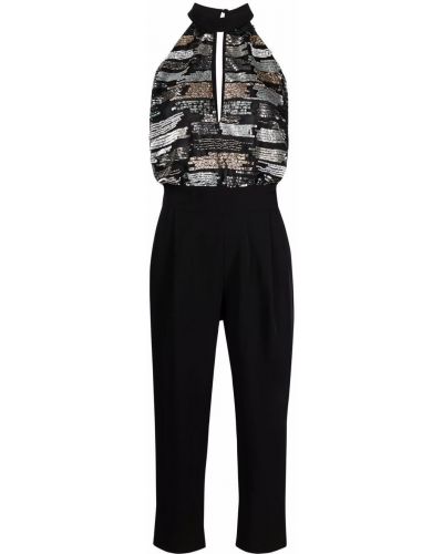 Ermeløs jumpsuit Pinko svart