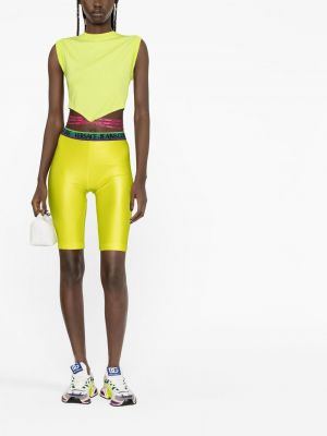 Shorts de sport Versace Jeans Couture vert