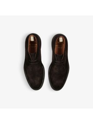 Замшевые ботинки Officine Creative коричневые