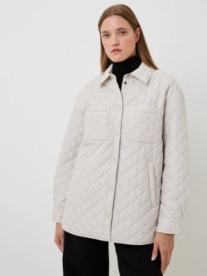 Утепленная демисезонная куртка Geox белая