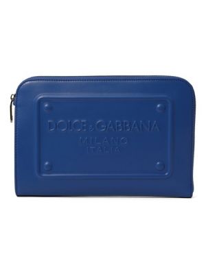 Кожаный клатч Dolce & Gabbana